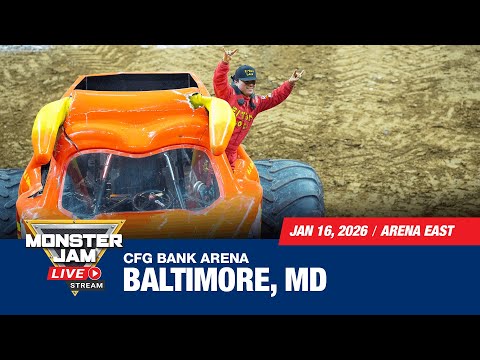 Monster Jam: Baltimore, MD - 1 (Full Event) | Jan 16, 2026 | Arena East