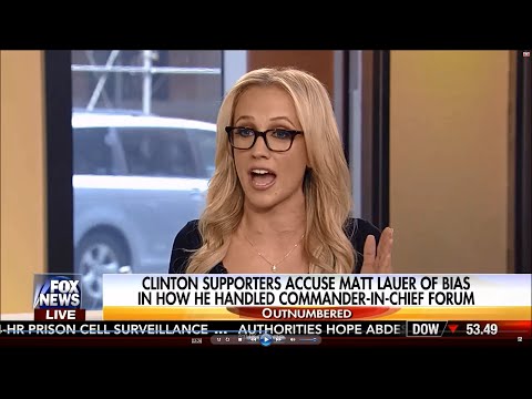 09-08-16 Kat Timpf on Outnumbered - Matt Lauer Accused of Bias