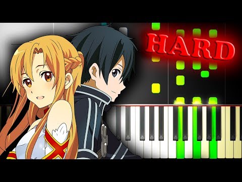 SWORD ART ONLINE - CROSSING FIELD - Piano Tutorial