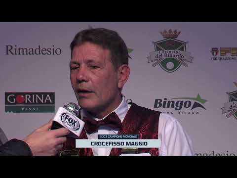 Daniel Lopez VS Crocefisso Maggio - I PRINCIPI DEL BILIARDO 2 - Tappa 1