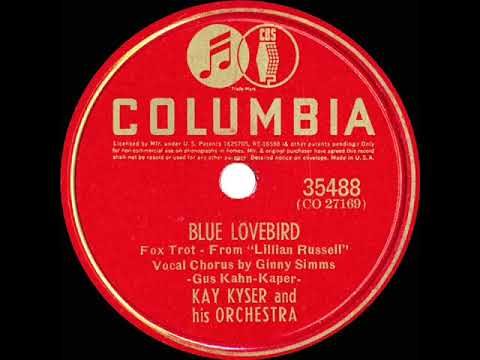 1940 HITS ARCHIVE: Blue Lovebird - Kay Kyser (Ginny Simms, vocal)