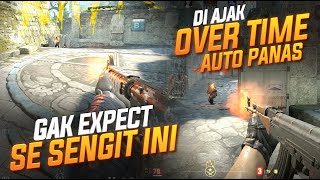 OVERTIME PANASSS !! SEHARI MAIN CS LANGSUNG DAPET MATCH SE SENGIT INI !! #counterstrike