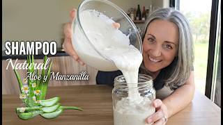 Homemade Aloe and Chamomile Shampoo | Natural Shampoo | (Ancient Roman Formula)