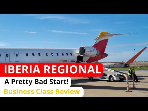 Vignette YouTube pour Iberia Canadair (Bombardier) Regional Jet 1000
