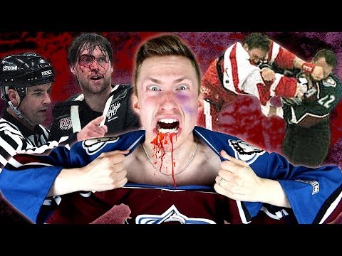 Jääkiekon verisin taistelupari!