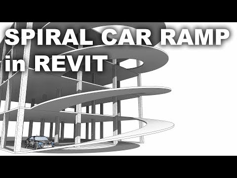 Spiral Ramp in Revit Tutorial