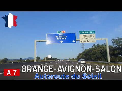 France (F): A7 Orange - Salon de Provence w/ @enr.autosel