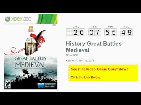 history great battles medieval xbox 360 test