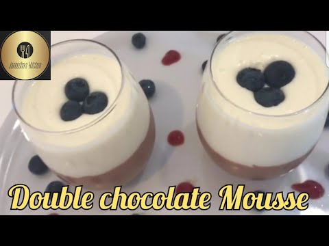 3 Ingredients Chocolate Mousse