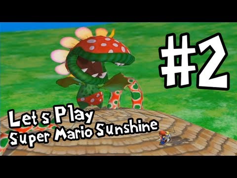 DinosaurFriend plays Super Mario Sunshine - Part 2 - Petey Piranha and Gooper Blooper