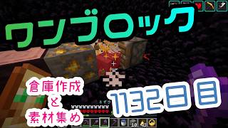 【１１３２日目】ワンブロックでハードコアな世界を生き残る