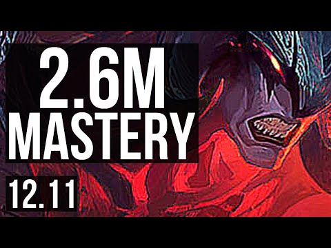 AATROX vs GNAR (TOP) | 7/0/2, 2400+ games, 2.6M mastery, 6 solo kills | EUW Grandmaster | 12.11
