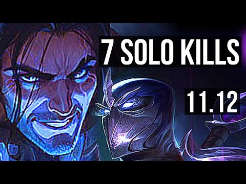 SYLAS vs SHEN (TOP) | 7 solo kills, 18/3/5, 600+ games, Legendary | EUW Diamond | v11.12