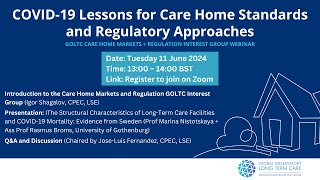 The Structural Characteristics of Long-Term Care Facilities and COVID-19 Mortality: Sweden