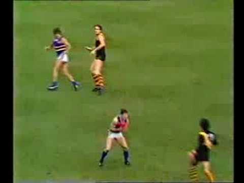 VFL R20 1984 - Richmond v Footscray
