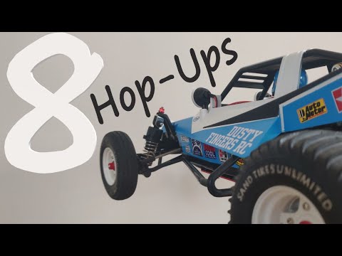 Tamiya Grasshopper Upgrades including Oil Shocks