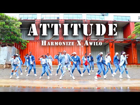 Harmonize ft Awilo Longomba & H baba - Attitude (Dance Video)
