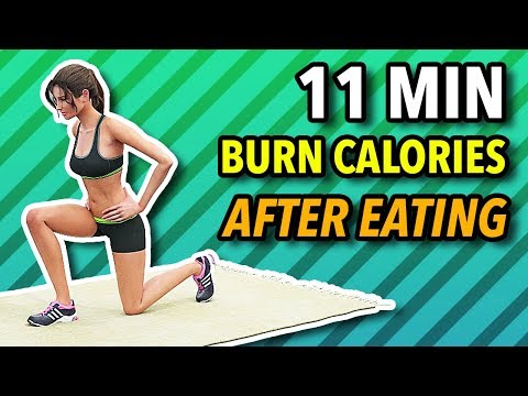Do This Workout After Eating - 11 Min To Burn Calories