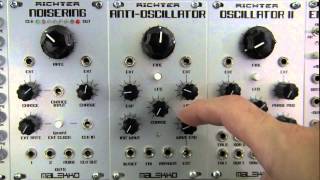 Video thumbnail for Modular Wild Presents PROFILE-Malekko Heavy Industry Richter Anti Oscillator by Modular Wild
