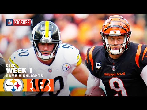 Pittsburgh Steelers  vs. Cincinnati Bengals | Week 1 Game Highlights