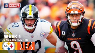 Pittsburgh Steelers vs. Cincinnati Bengals | Week 1 Game Highlights