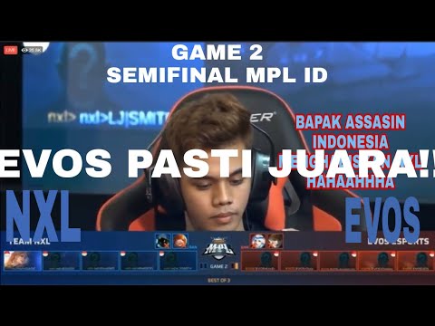 RAJABARU!! EVOS VS NXL M-2 (G.FINAL MPL ID)