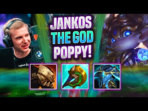JANKOS IS A GOD WITH POPPY! - G2 Jankos Plays Poppy Jungle vs Wukong! | Season 2022