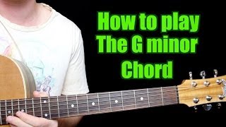 How to Play - G minor (Chord, Guitar)