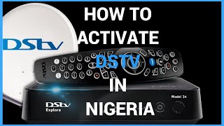 How To Activate A New Dstv Decoder In Nigeria