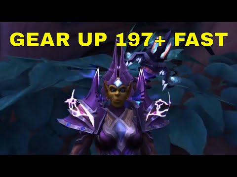 HOW TO GEAR UP IN SHADOWLANDS 197+ Item Level FAST