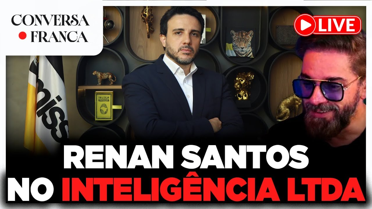 RENAN SANTOS NO INTELIGÊNCIA LIMITADA  | CONVERSA FRANCA | Luiz França e Willian Rocha