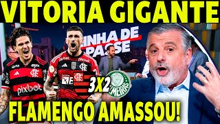 VITÓRIA GIGENTE DO FLAMENGO! PÓS JOGO FLAMENGO 3 X 2 PALMEIRAS!