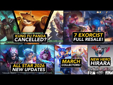 Kung Fu Panda CANCELLED⁉️7 EXORCIST RESALE| 2026 ALL STAR| PROMO DIAMONDS & more