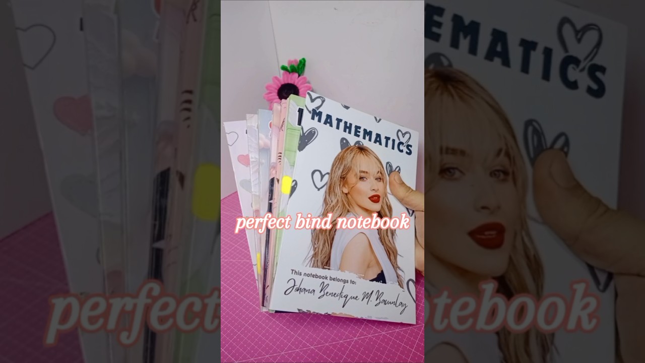 perfect bind notebook 📓 #perfectbinding #diynotebook