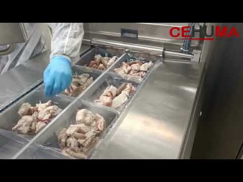 Thermoform Vacuum Packaging for Chicken Pieces