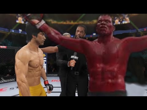 UFC4 Bruce Lee vs War Hulk EA Sports UFC 4 rematch