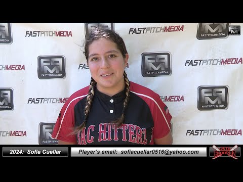 2024 Sofia Cuellar Outfielder Softball Skills Video - Sac Hitterz Hendrickson