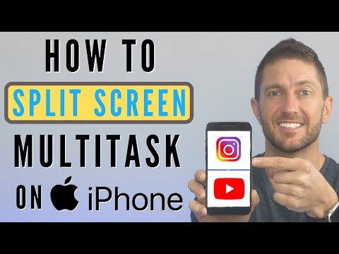 YouTube video about: How to do split screen on iphone 12?