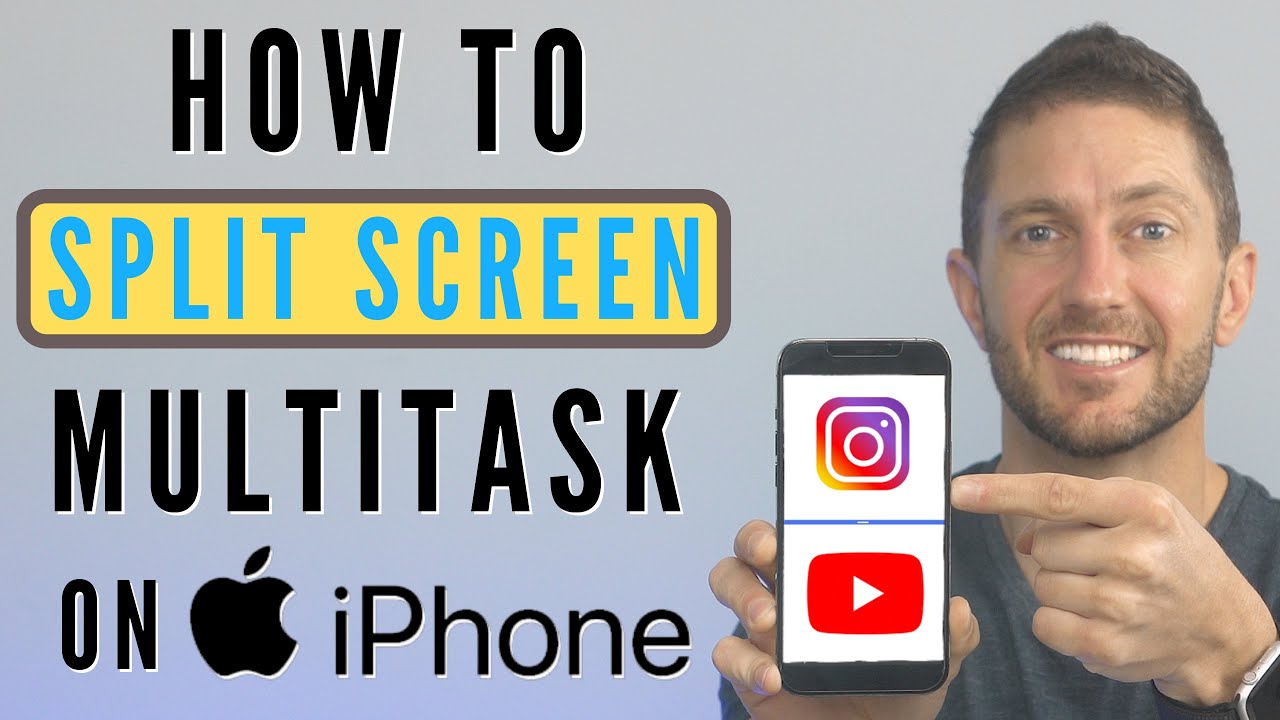 How to do iPhone Split Screen | Multitask with Two Apps On at Once (FREE & NO JAILBREAK!)