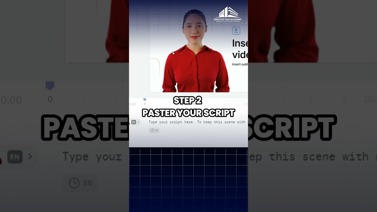 Create Content with AI Avatar Using Synthesia! #shorts #viral