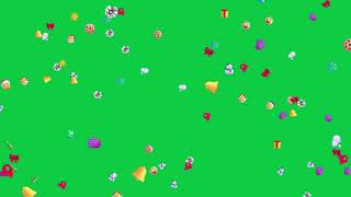 Christmas Emoji (Green Screen)  - No Copyright, Free Download, , Free for Commercial Use, 4K