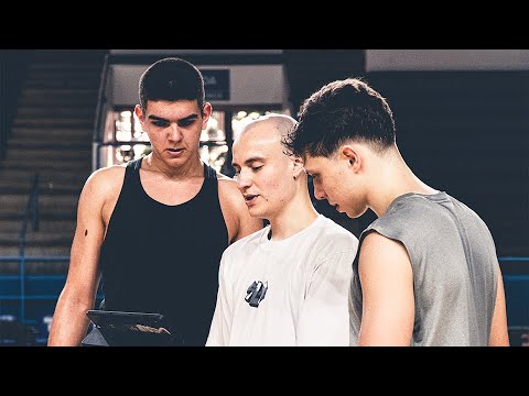 UMA AULA DE BASQUETE!