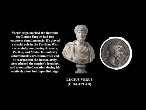 Lucius Verus Roman Denarius and some history about the emperor. #ancientcoins  #romanhistory