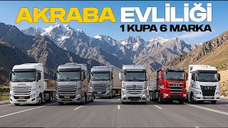 Aynı Kabini Kullanan Kamyonlar | BMC, KAMAZ, SISU, MERCEDES-BENZ, JAC,