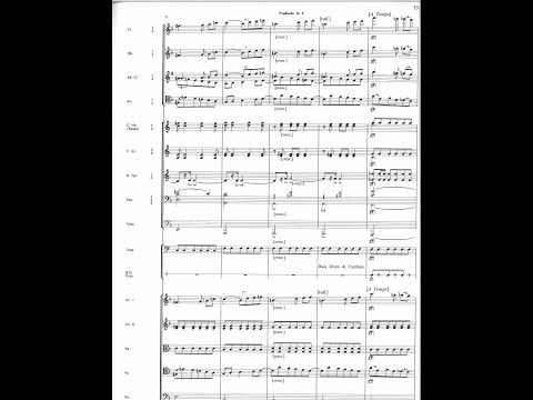 Charles Ives - Postlude in F for Orchestra (1895) [Score-Video]