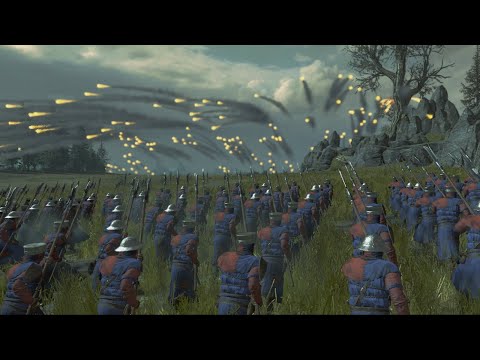 200 Hellstrom Rockets vs 6000 Men At Arms Warhammer Total War