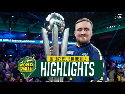 Luke Littler's Route to the Title 🏆 | 2024/25 Paddy Power World Darts Championship