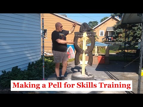Making an Outdoor Pell for Skill Training