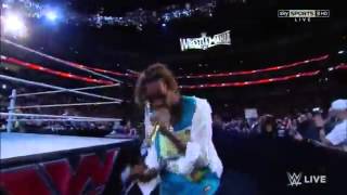 Wiz Khalifa on WWE Monday Night Raw 3