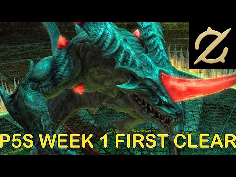 Final Fantasy XIV: Endwalker -- P5 Savage -- Proto Carbuncle -- First Clear -- Gunbreaker PoV